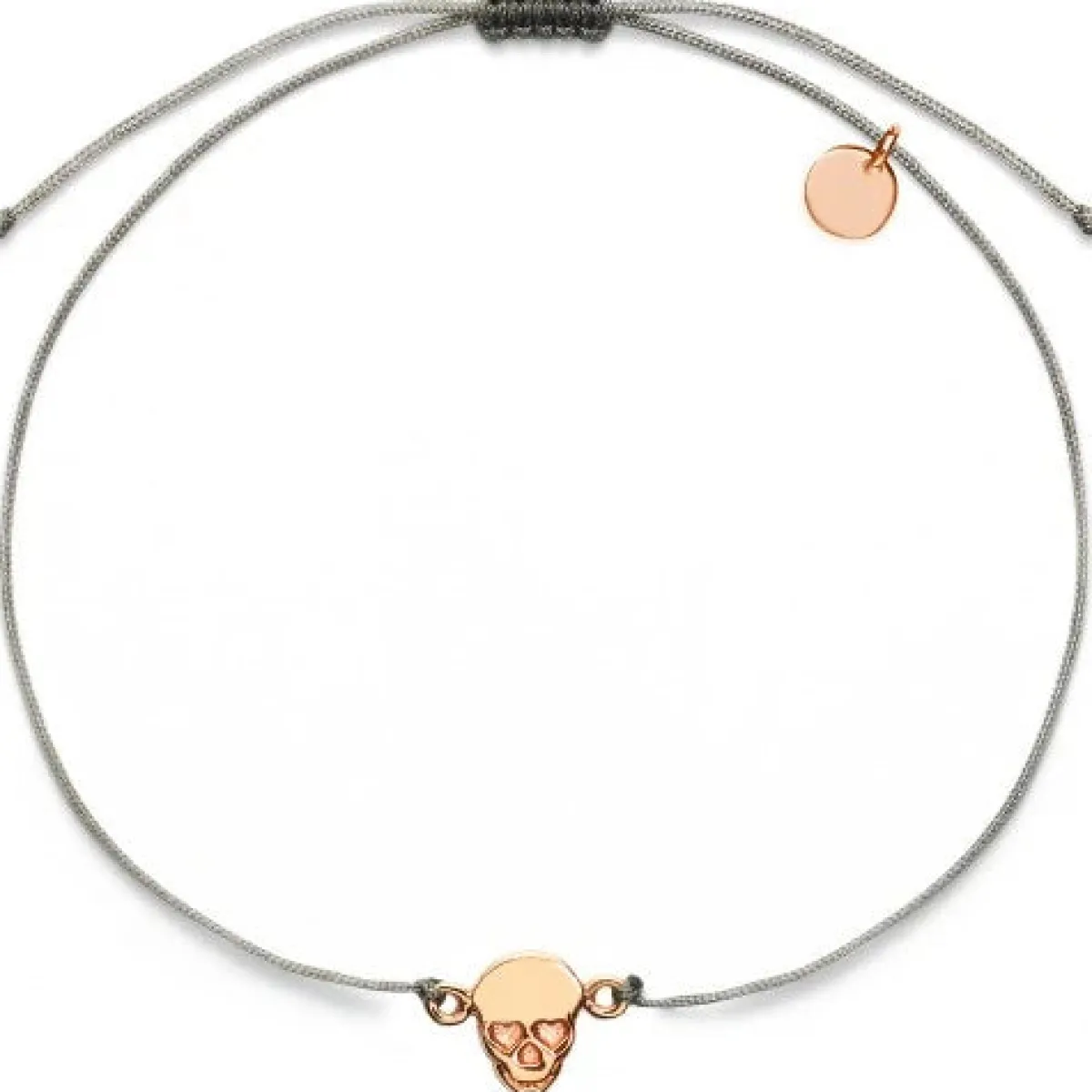 Schmuckladen Totenkopf-Armband "Skull" | individualisierbar^ Stoffarmbänder|Schmuck