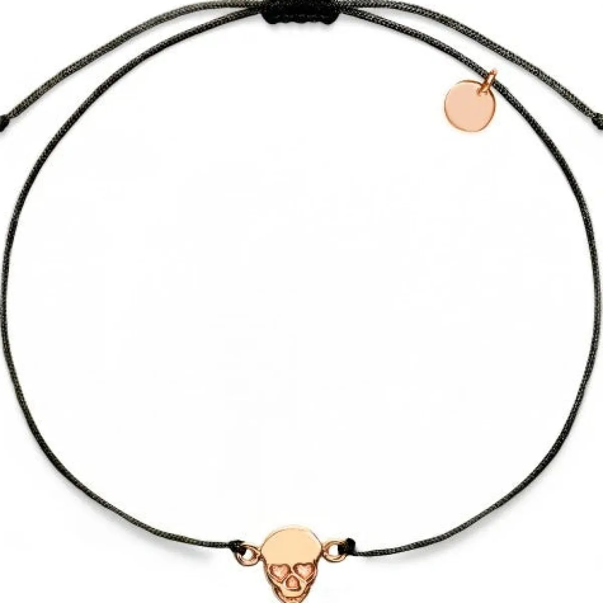 Schmuckladen Totenkopf-Armband "Skull" | individualisierbar^ Stoffarmbänder|Schmuck