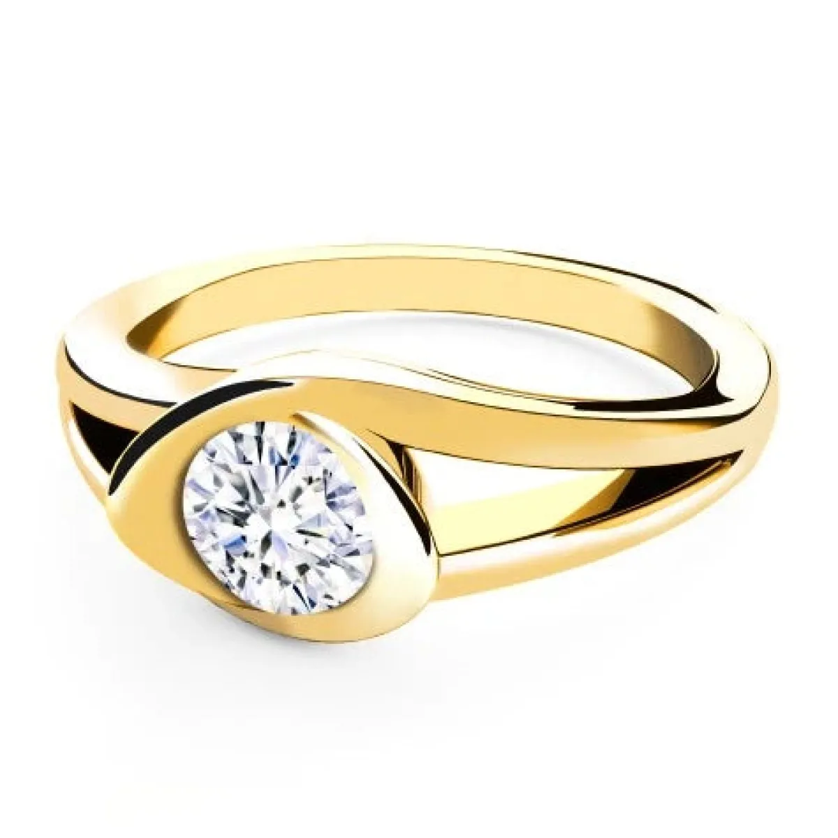 Schmuckladen Verlobungsring "Glamorous Love" | Echtgold^ Verlobungsringe|Verlobung
