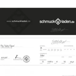 Schmuckladen Verlobungsring "Infinity Elegance" | 925 Sterlingsilber Rosegold vergo^ Goldringe|Verlobungsringe