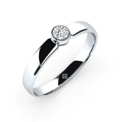 Schmuckladen Verlobungsring "Simple Diamond" |^ Valentinstag|Verlobungsringe