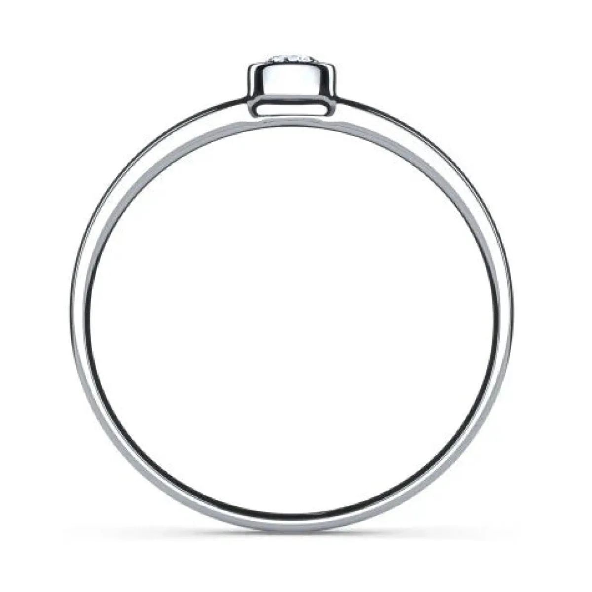 Schmuckladen Verlobungsring "Simple Diamond" |^ Valentinstag|Verlobungsringe